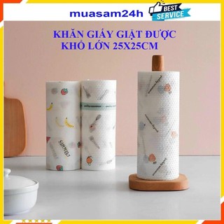 Cuộn Khăn Lau Đa Năng, Giấy Cuộn Lau Bếp, Khăn Giấy Khô, Giấy Lau Đa Năng Giặt Được Tái Sử Dụng