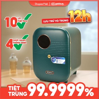  Máy tiệt trùng UVC bình sữa sấy khô thông minh Goldsun Care GCUD03GR