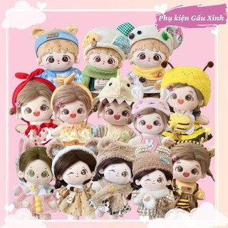 Quần áo cho doll bông 20cm - không kèm búp bê