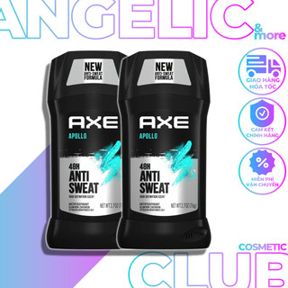 Lăn Sáp Axe, Lăn Khử Mùi Nam Giảm Tiết Mồ Hôi Axe Apollo 48h Antisweat/Fresh&Dry 76g.