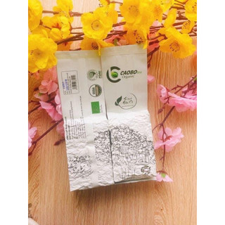 Trà xanh hữu cơ cao bồ 100gr. chứng nhận usda, eu, ifoam