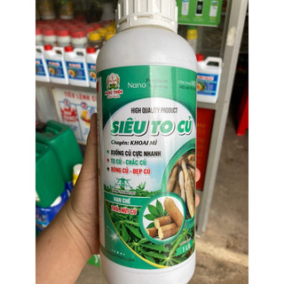 Siêu to củ chuyên khoai mì 1Lít to củ, nặng ký tạo tinh bột, hạn chế thối củ,…