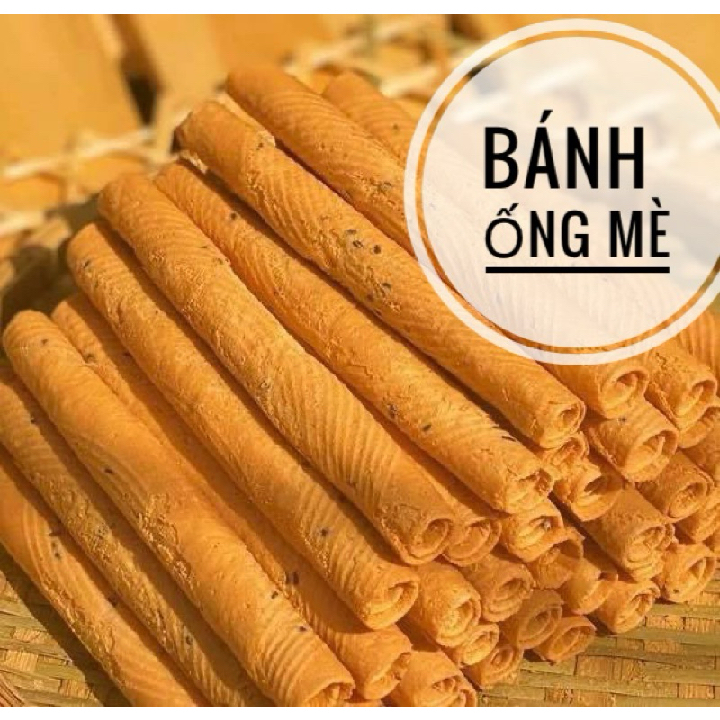 500g Bánh Ống Mè Dài Đặt Biệt