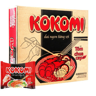 Mì kokomi-thùng 30 gói tôm chua cay