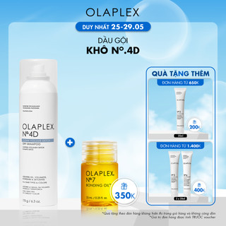 Dầu gội khô Olaplex No.4D Clean Volume Detox Dry Shampoo 178g (phiên bản cũ 250ml)