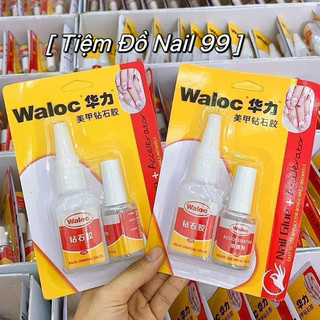 Keo Bê Tông Waloc Gắn Móng Đính Đá Nail Siêu Chắc