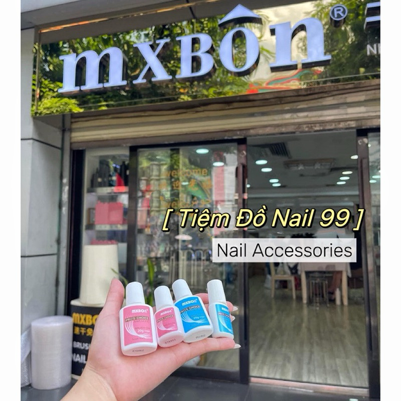 Keo mxbon dán móng, đính đá siêu chăc - chai 7g