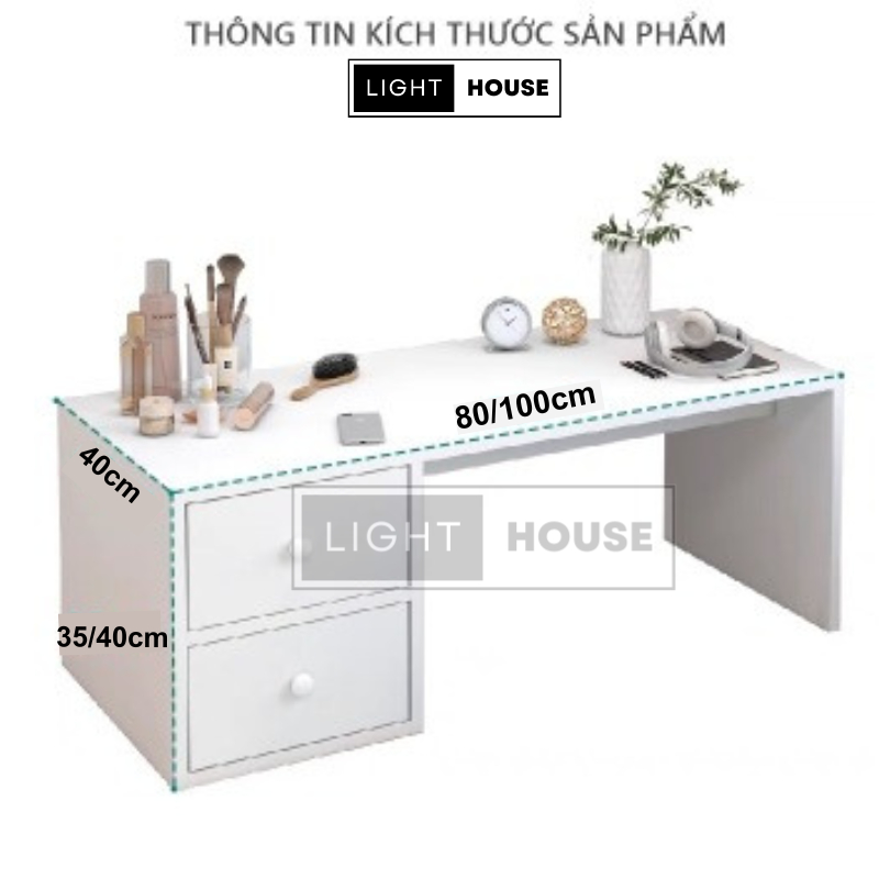 SHIP HỎA TỐC Bàn trang điểm bệt có ngăn kéo, bàn làm việc ngồi bệt đa năng gỗ MDF cao cấp | BigBuy360 - bigbuy360.vn