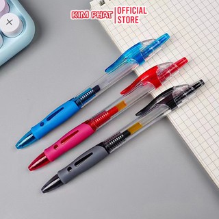 Bút bi béo mực gel 0.5mm gp1008 có ruột thay