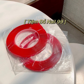 Cuộn Băng Dính Tạo Fan Mi , Dán Bảng Màu Mẫu Nail Cuộn To 10m