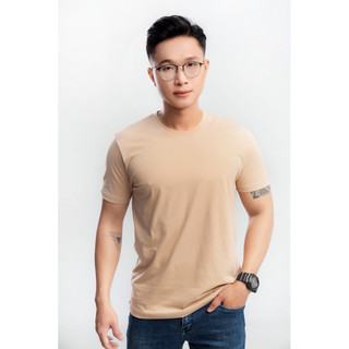 ÁO THUN NAM CAO CẤP GOLD RHINO MÀU CÁT