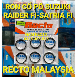 Ron pô,ron cổ pô Raider fi,satria fi chính hãng Recto Malaysia