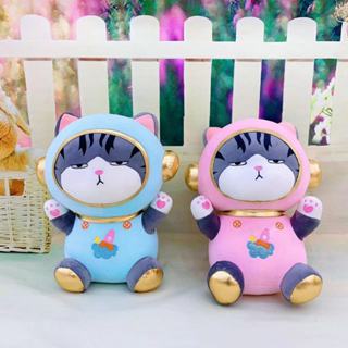  Gấu bông Mèo Hoàng Thượng Phi hành gia Dễ Thương Mèo Mắt Liết Cute 