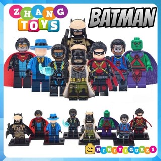 Đồ chơi Xếp hình Batman Robin gồm The Question - Eradicator - Wild Dog - Black Lightning The Question Minifigures WM6038