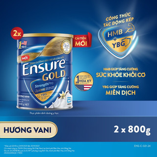 Combo 2 lon ensure gold 800gr