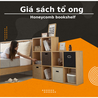 FREE SHIP Kệ gỗ tổ ong đa năng, dùng để trang trí để đồ ( đã hơn 50k lượt mua)