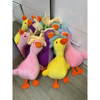 Gấu bông ếch , kì lân, vịt đội mũ siêu cute