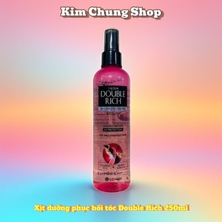 Nước xịt dưỡng tóc Double Rich Hồng 250ml