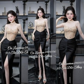 đầm dạ hội xinh