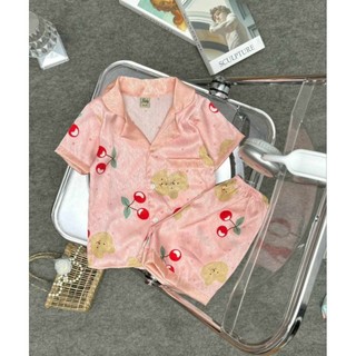 Bộ pizama ngắn tay cho bé gái 7-17kg