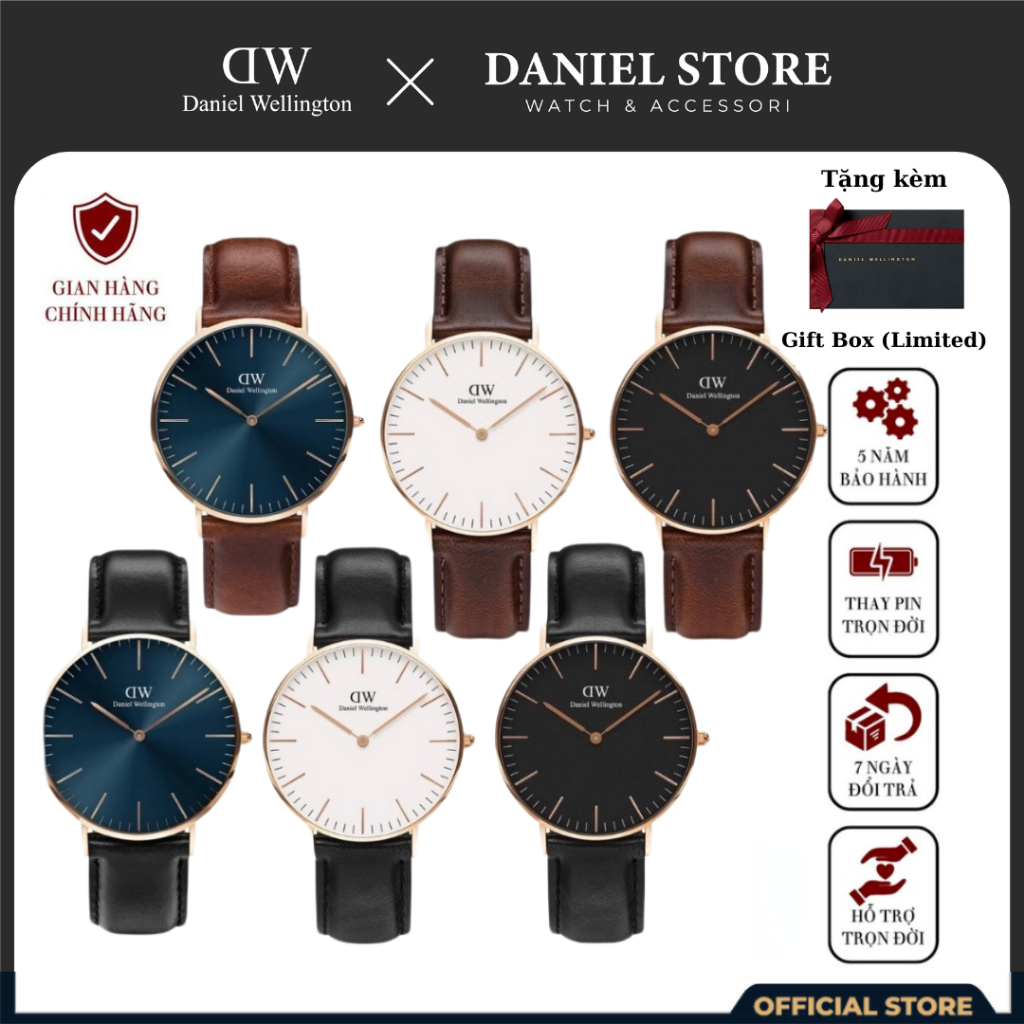 Đồng Hồ Nam Classic 40mm Chính Hãng - Đồng Hồ - dwstoresg .