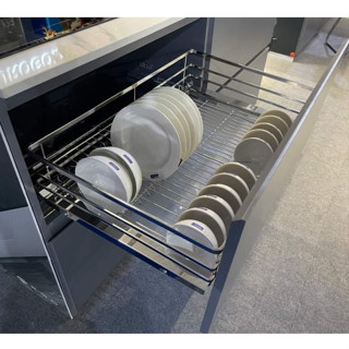 Giá úp bát đĩa xoong nồi EUROGOLD, Kệ chén đĩa ngăn kéo tủ, Phụ kiện tủ bếp thông minh