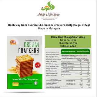 Bánh Ăn Kiêng Sunrise Fine Yến Mạch/ Bánh Lúa Lạt Lee Sunrise