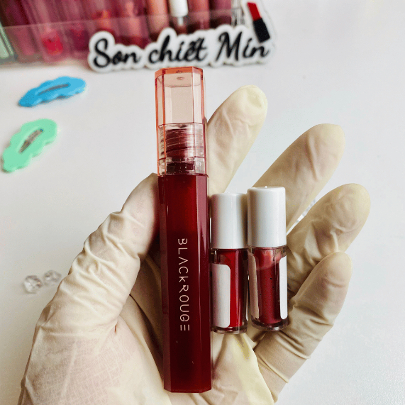 [SON CHIẾT] Son Bóng Black Rouge Half N Half Water Glow [MÀU HG08]