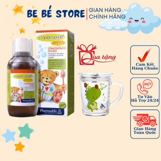 Siro ăn ngon 3 tác động fitobimbi appetito giảm biếng ăn cho bé chai 200ml