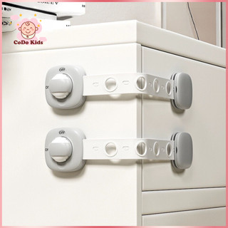 Khoá Tủ Lạnh An Toàn Cho Bé, Khoá Ngăn Kéo Tủ Chất Liệu Nhựa Abs Cao Cấp Bền Đẹp