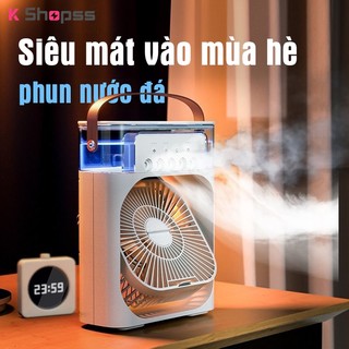 Quạt Phun Sương quạt sạcUSB quạt phun sương Có thể điều chỉnh phun ba cấp độ điều chỉnh tốc độ gió
