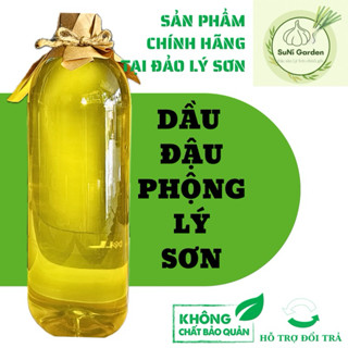 DẦU ĐẬU PHỘNG LÝ SƠN 1L NGUYÊN CHẤT (DẦU LẠC) - ĐẶC SẢN LÝ SƠN CHÍNH GỐC SUNI GARDEN, DẦU PHỘNG ÉP LẠNH, DỄ DÙNG, THƠM.