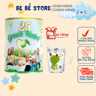 Sữa hạt dinh dưỡng Green nutri 25 nhập khẩu lon 750g - Bổ sung dinh dưỡng cho cả gia đình
