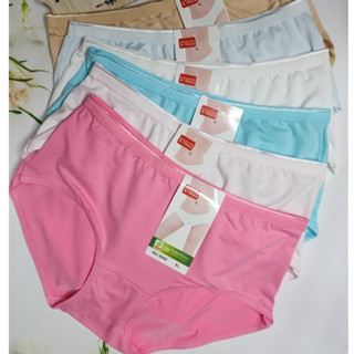 Combo 10 Quần Lót Nữ Cotton Thái Bigsize (50 - 80 Kg) Cạp Cao Mềm Mịn Co Giãn 4 Chiều Mặc Siêu Êm