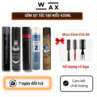 Gôm xịt tóc nam tạo kiểu tóc LUXURIOUS giữ nếp bóng mượt cao cấp
