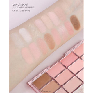 Bảng phấn mắt WAKEMAKE Soft Blurring