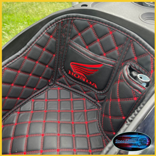 Lót Cốp Da chống sốc và cách nhiệt xe máy Honda Lead, Vision....có túi thêu Logo Hãng Honda cực đẹp.