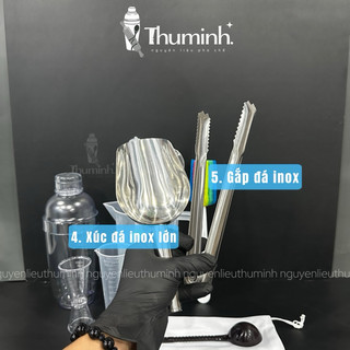 Combo 11 Món Dụng Cụ Pha Chế Trà Sữa, Cocktail