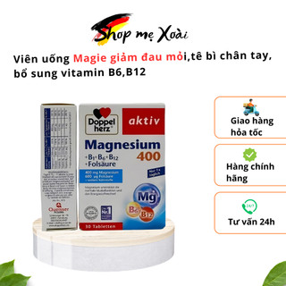 Viên uống Magnesium giảm đau mỏi, tê bì chân tay