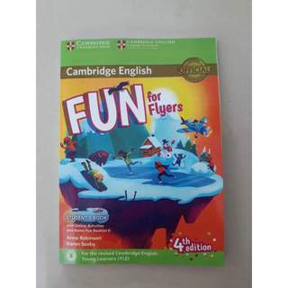 Cambridge Fun For Starters, Movers, Flyers 4th