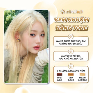 Thuốc Nâng Tone Tóc - Kem nâng nền tóc & kem tẩy tóc nhẹ - Minzihair, Minzihair HCM