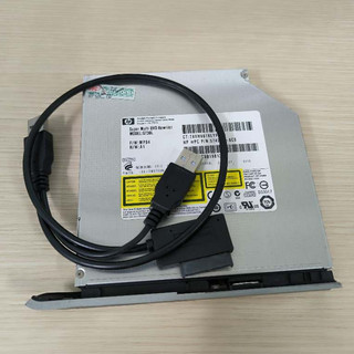 Ổ đọc ghi đĩa quang DVD Rewrite 12.7 mm chuẩn SATA, hàng cũ tháo máy laptop + Tặng cáp chuyển SATA từ DVD sang USB.