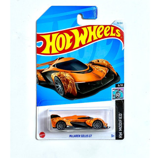 Hot wheels chính hãng mẫu xe mclaren solus gt trắng
