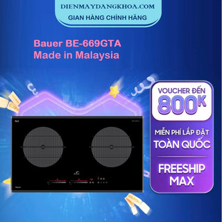 Bếp từ đôi Bauer BE 668GTA
