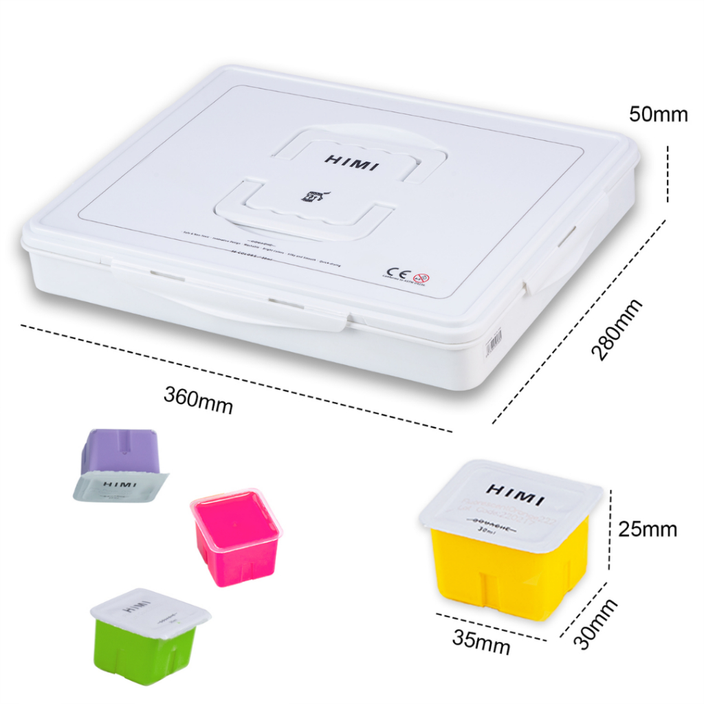 Bộ Màu Gouache Himi Dạng Thạch 56 Màu x 30ML