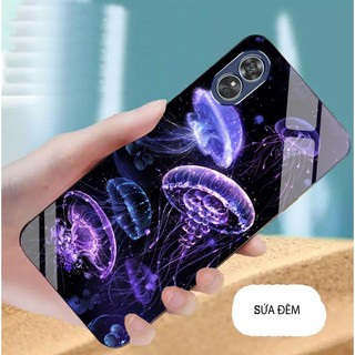 Ốp Lưng OPPO A17, A17K Mặt kính tráng gương, thiết kế đẹp