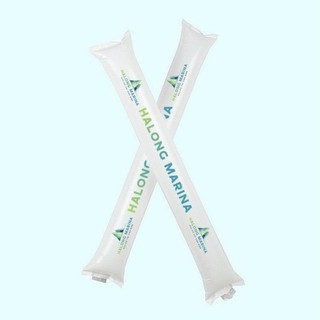 Combo 2 Bóng đập cổ vũ - Thanh đập cổ vũ - Đập hơi cổ vũ bóng đá nhiều màu loại đẹp kèm dụng cụ thổi bóng