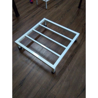 Kệ (đôn) kê chậu cây Vuông 40x40cm. hộp thép 2x2cm. 3 nan phụ