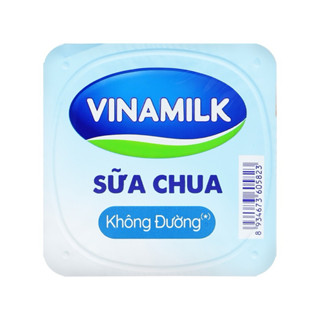  1dây Sữa Chua không đường Vinamilk   vỉ 4 hộp x 100gr  