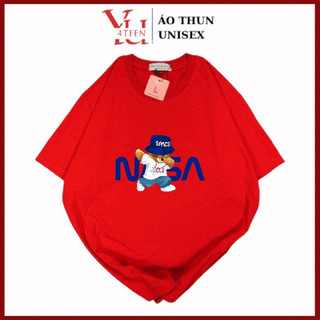 Áo Thun PHÔNG UNISEX in GẤU TEDDY BEAR (Đủ size M-L-XL-XXL BIGSIZE)